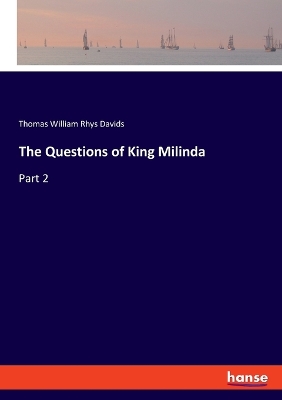 Book cover for The Questions of King Milinda