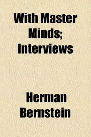 Cover of With Master Minds; Interviews