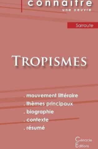 Cover of Fiche de lecture Tropismes de Nathalie Sarraute (Analyse litteraire de reference et resume complet)