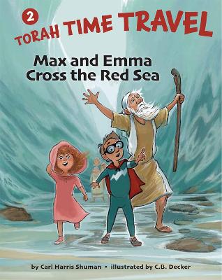 Book cover for Max and Emma Cross the Red Sea