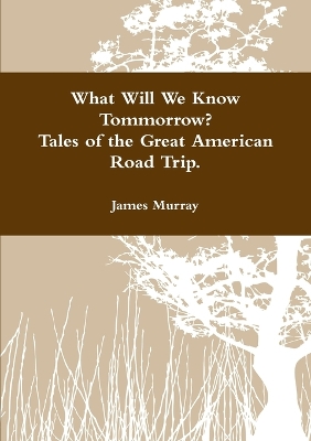 Book cover for What Will We Know Tomorrow? Tales of the Great American Road Trip