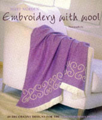 Book cover for Embroidery with Wool