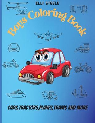 Book cover for Boys Coloring Book