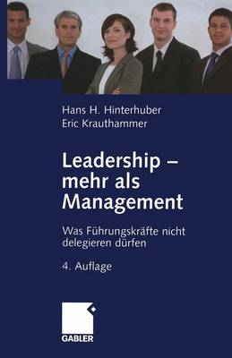 Book cover for Leadership -- Mehr ALS Management