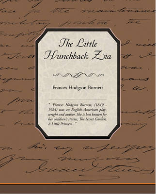 Book cover for The Little Hunchback Zia (eBook)