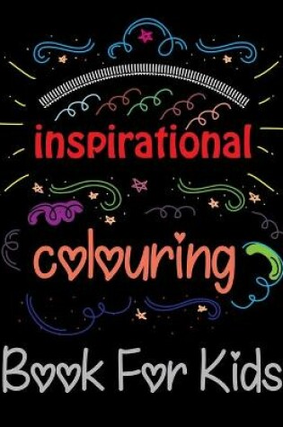 Cover of Inspirational Coloring Book For Kids