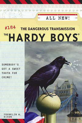 Cover of The Hardy Boys #184: The Dangerous Transmission