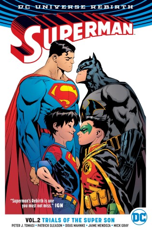 Cover of Superman Vol. 2: Trials of the Super Son (Rebirth)