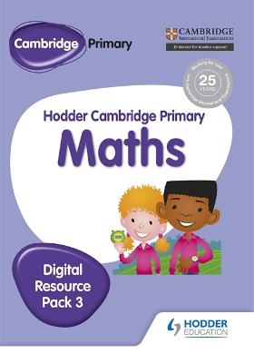 Cover of Hodder Cambridge Primary Maths CD-ROM Digital Resource Pack 3