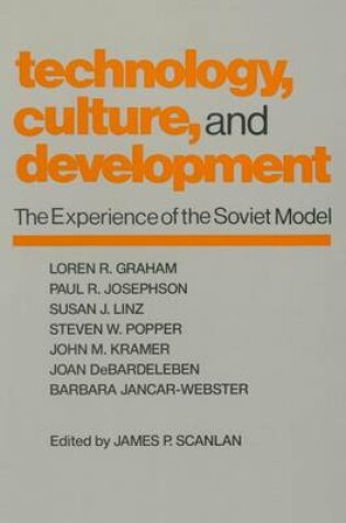 Cover of Technology, culture, and development