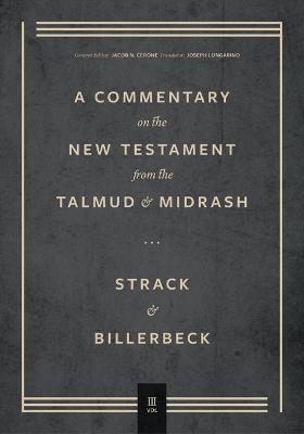 Book cover for Commentary on the New Testament from the Talmud and Midrash