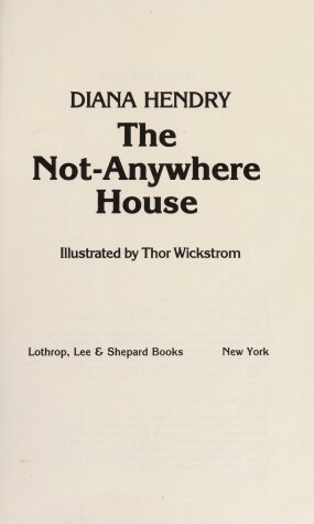 Cover of The Not-Anywhere House