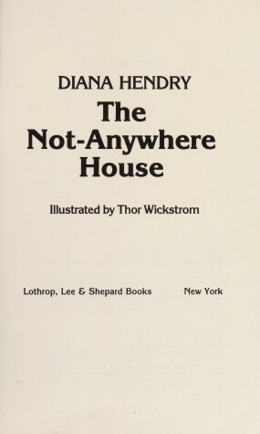 Book cover for The Not-Anywhere House