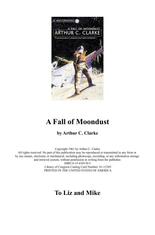 Cover of A Fall of Moondust