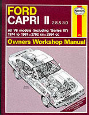 Book cover for Ford Capri II All V6 Models 1974-87 Owner's Workshop Manual