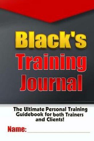 Cover of Black's Training Journal