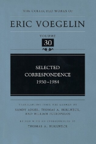 Cover of Selected Correspondence, 1950-1984 (CW30)