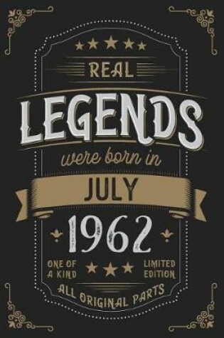 Cover of Real Legends were born in July 1962