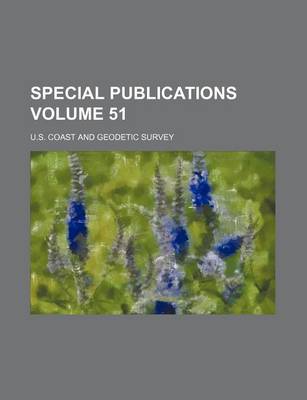 Book cover for Special Publications Volume 51