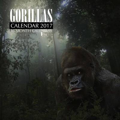 Book cover for Gorilla Calendar 2017