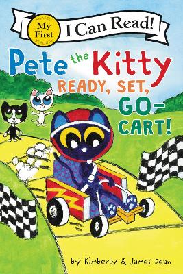 Book cover for Pete the Kitty: Ready, Set, Go-Cart!