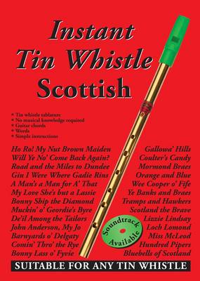 Book cover for Instant Tin Whistle Scottish