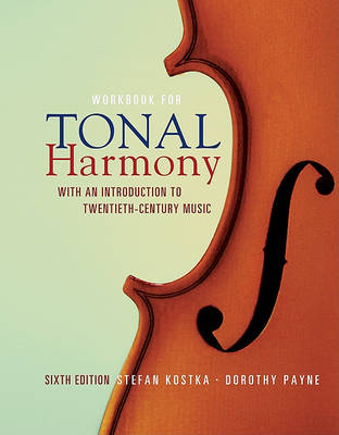 Book cover for MP Tonal Harmony Workbook with Workbook CD and Finale Discount Code