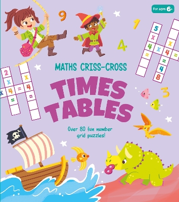 Book cover for Maths Criss-Cross Times Tables