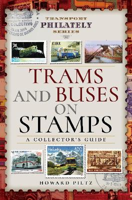 Book cover for Trams and Buses on Stamps