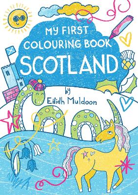 Book cover for My First Colouring Book: Scotland