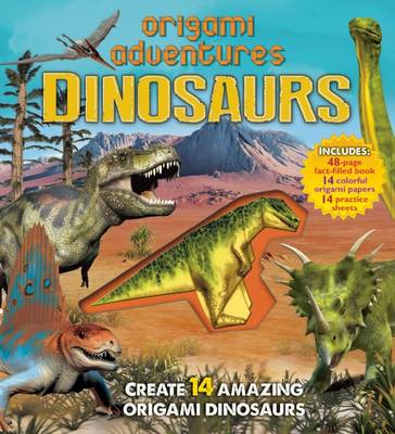 Cover of Origami Adventures: Dinosaurs