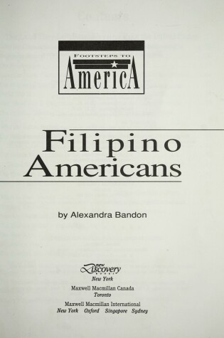 Cover of Filipino Americans