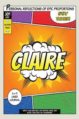 Book cover for Superhero Claire