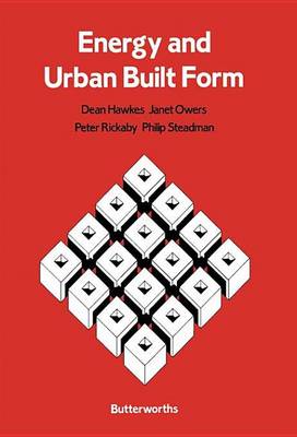 Book cover for Energy and Urban Built Form