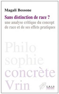 Book cover for Sans Distinction de Race?