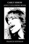 Book cover for Carly Simon Adult Coloring Book