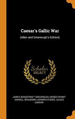 Book cover for Caesar's Gallic War