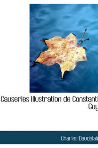 Cover of Causeries Illustration de Constantin Guys