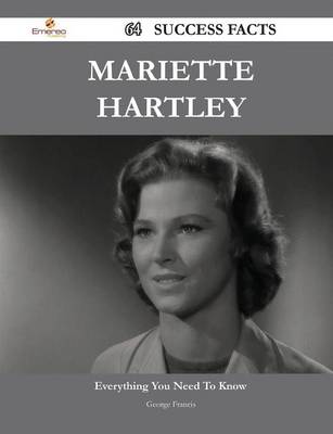 Book cover for Mariette Hartley 64 Success Facts - Everything You Need to Know about Mariette Hartley