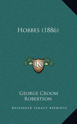 Book cover for Hobbes (1886)