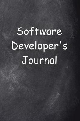 Book cover for Software Developer's Journal Chalkboard Design