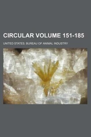 Cover of Circular Volume 151-185