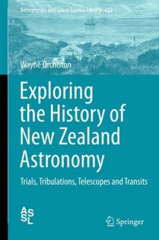 Cover of Exploring the History of New Zealand Astronomy