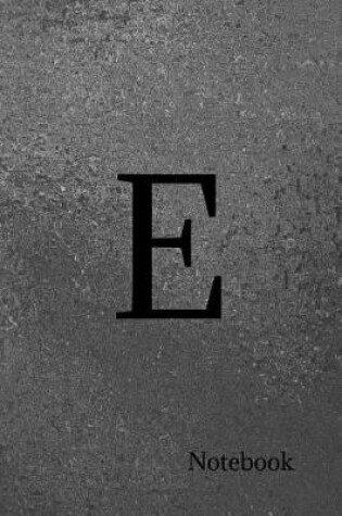 Cover of 'e' Notebook