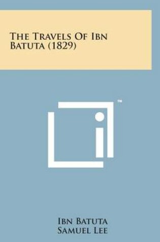 Cover of The Travels of Ibn Batuta (1829)