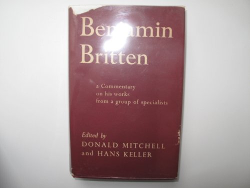 Book cover for Benjamin Britten