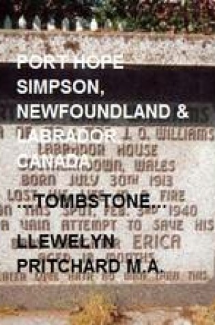 Cover of Port Hope Simpson, Newfoundland and Labrador, Canada: Tombstone