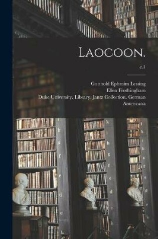 Cover of Laocoon.; c.1
