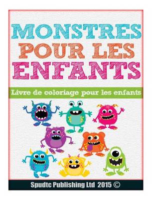 Book cover for Monstres pour les enfants