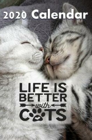 Cover of Life Is Better With Cats 2020 Calendar